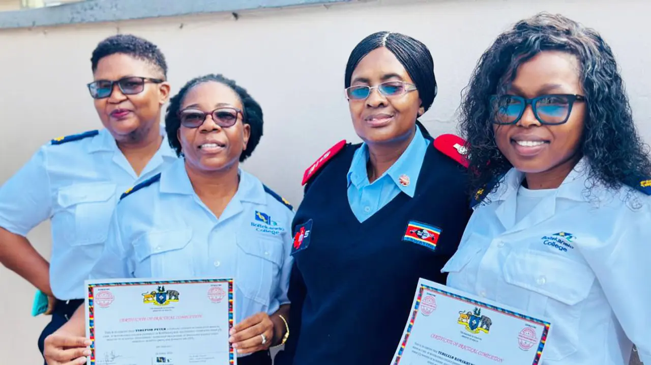 Emergency Medical Care Students Graduate in Eswatini