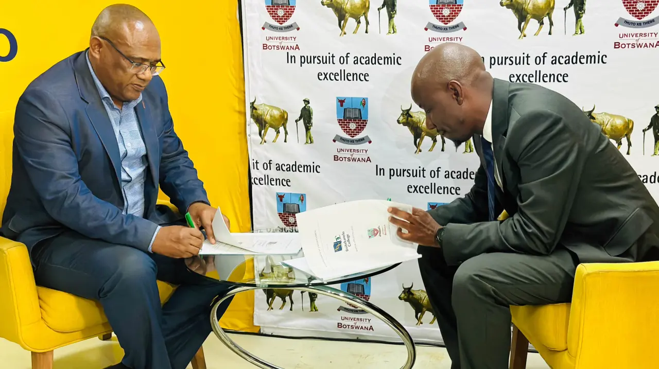 Boitekanelo College & University of Botswana MOU Signing