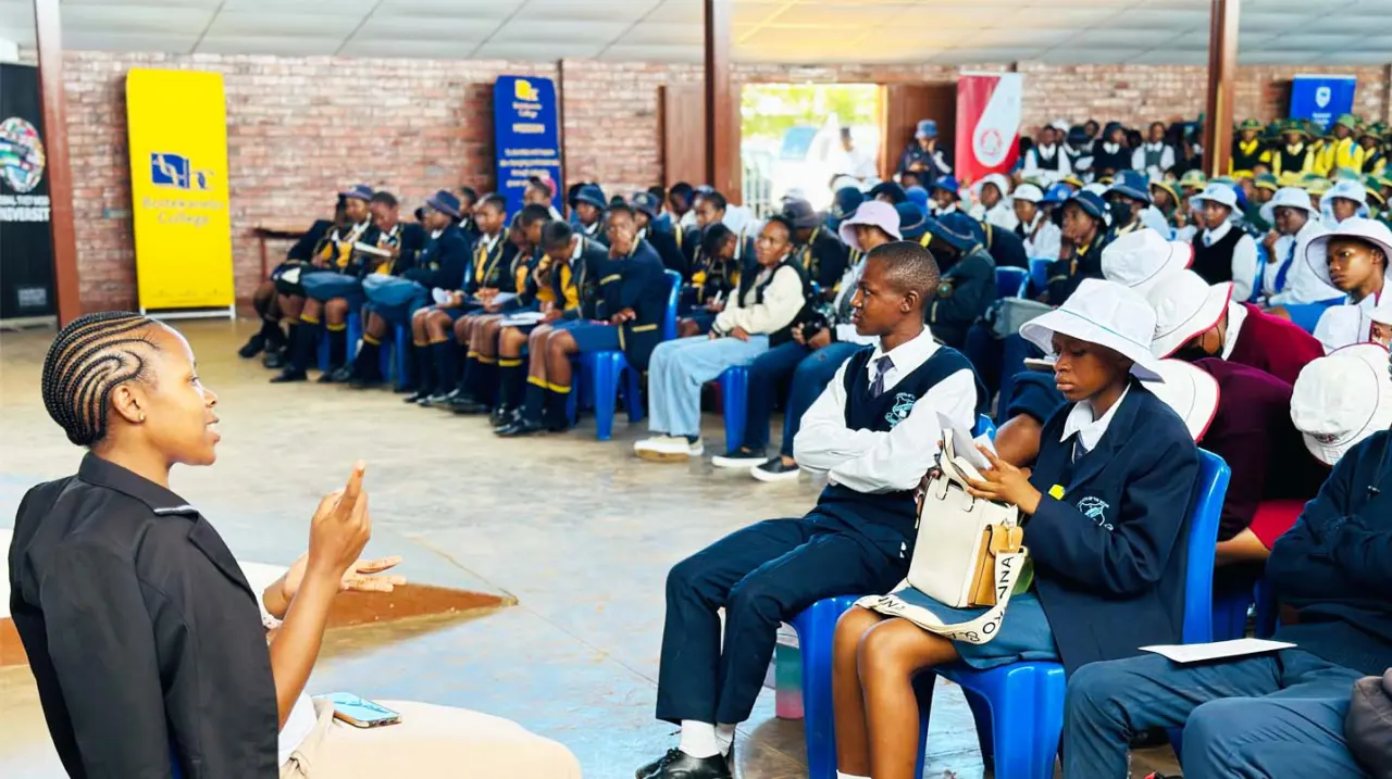 Boitekanelo College’s Engagement at the Standard Bank Lesotho Career Fair